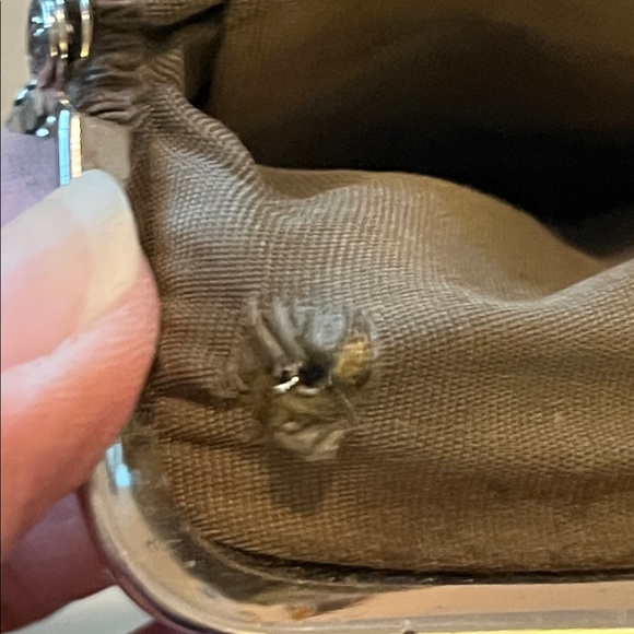 Whiting & Davis Silver Mesh Coin Purse - Picture 6 of 12